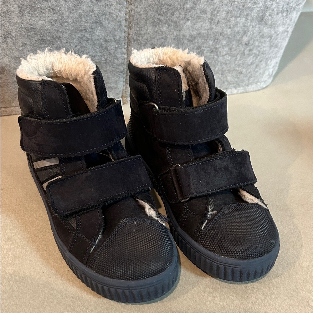 First Walkers Orthopedic Mateo Navy Sherpa Shoes